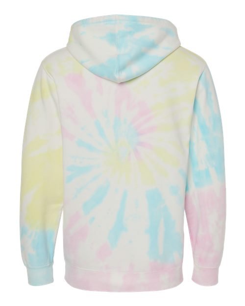 Unisex Midweight Tie-Dyed Hooded Sweatshirt - Image 45
