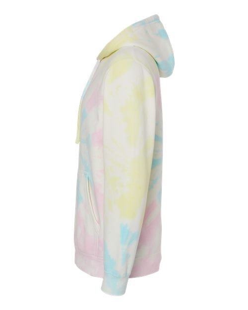 Unisex Midweight Tie-Dyed Hooded Sweatshirt - Image 46