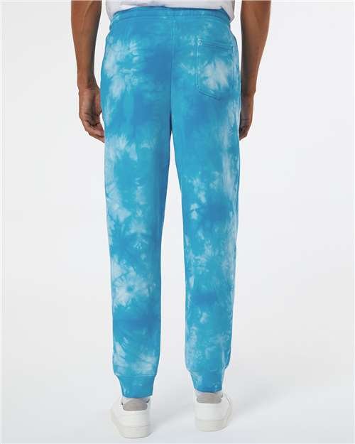 Unisex Tie-Dyed Fleece Sweatpants - Image 6