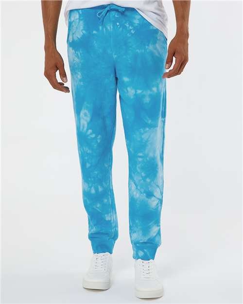 Unisex Tie-Dyed Fleece Sweatpants - Image 4