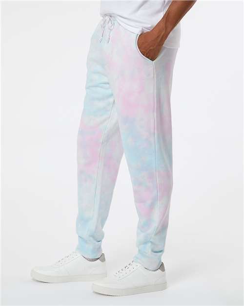 Unisex Tie-Dyed Fleece Sweatpants - Image 18