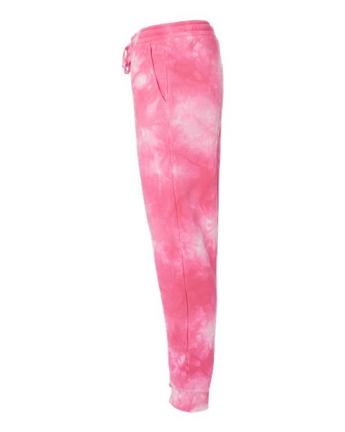 Unisex Tie-Dyed Fleece Sweatpants - Image 28