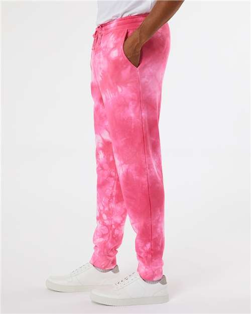 Unisex Tie-Dyed Fleece Sweatpants - Image 30