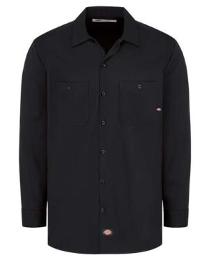 Men's Industrial Cotton Long Sleeve Work Shirt