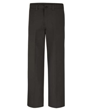 Men's Extended Sizes Flat Front Comfort Waist Pants