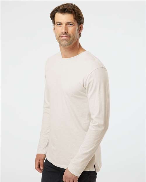 Men's Fine Jersey Long Sleeve Tee - Image 30