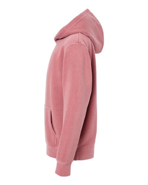 Youth Midweight Pigment-Dyed Hooded Sweatshirt - Image 22