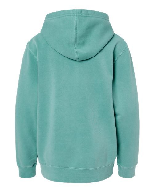 Youth Midweight Pigment-Dyed Hooded Sweatshirt - Image 27