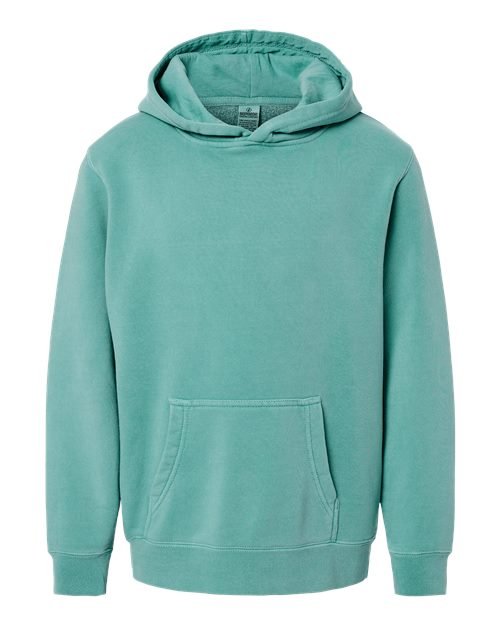 Youth Midweight Pigment-Dyed Hooded Sweatshirt - Image 26