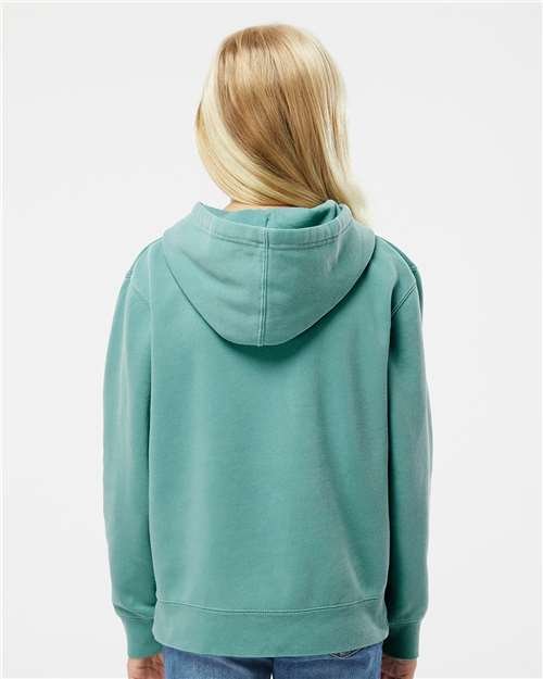 Youth Midweight Pigment-Dyed Hooded Sweatshirt - Image 31