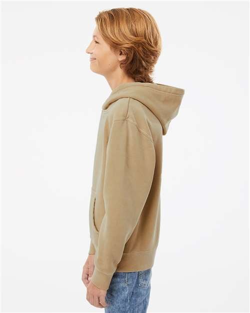 Youth Midweight Pigment-Dyed Hooded Sweatshirt - Image 42