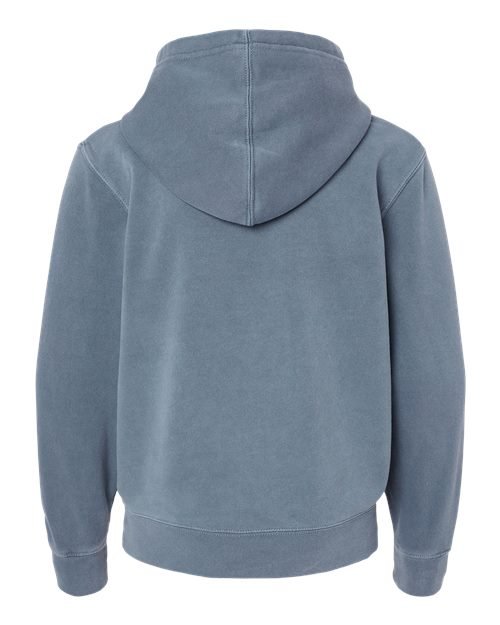 Youth Midweight Pigment-Dyed Hooded Sweatshirt - Image 45