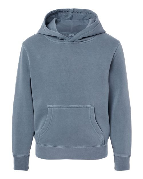 Youth Midweight Pigment-Dyed Hooded Sweatshirt - Image 44