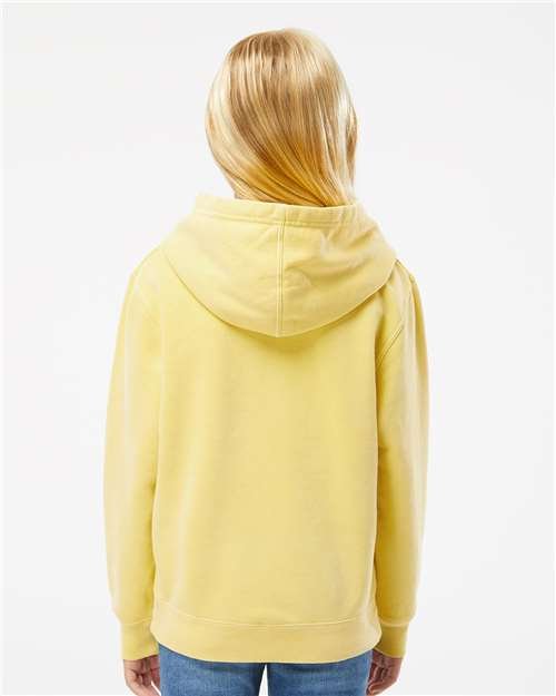 Youth Midweight Pigment-Dyed Hooded Sweatshirt - Image 55