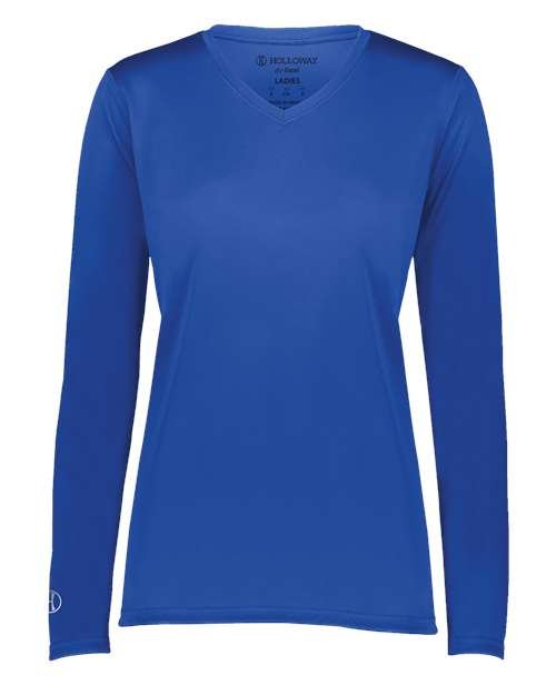 Women's Momentum Long Sleeve V-Neck T-Shirt - Image 11