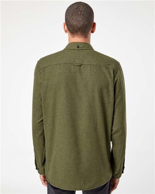 Men's Solid Flannel Shirt - Image 6