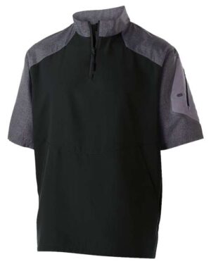 Unisex Raider Short Sleeve Quarter-Zip Pullover