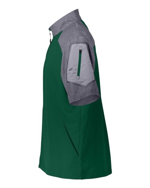 Unisex Raider Short Sleeve Quarter-Zip Pullover - Image 7