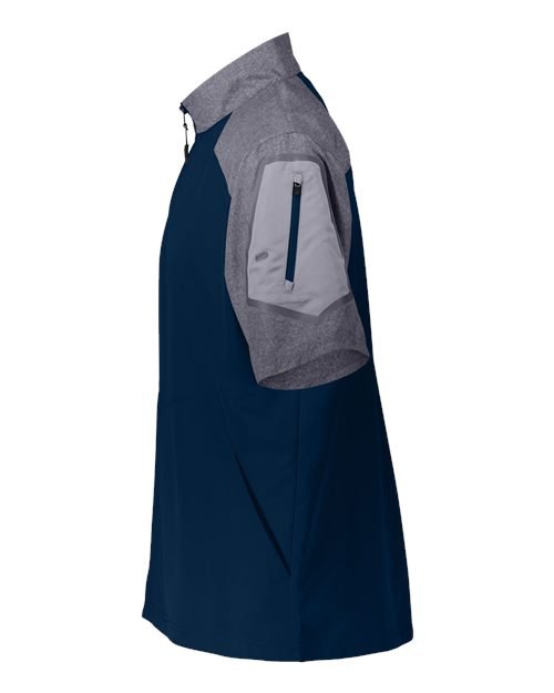 Unisex Raider Short Sleeve Quarter-Zip Pullover - Image 16