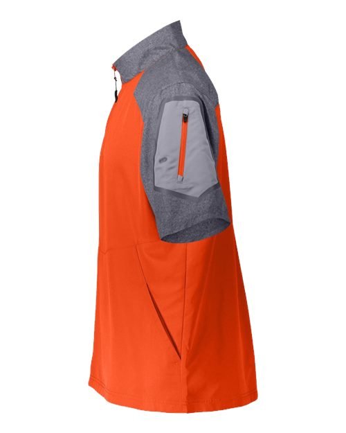 Unisex Raider Short Sleeve Quarter-Zip Pullover - Image 19