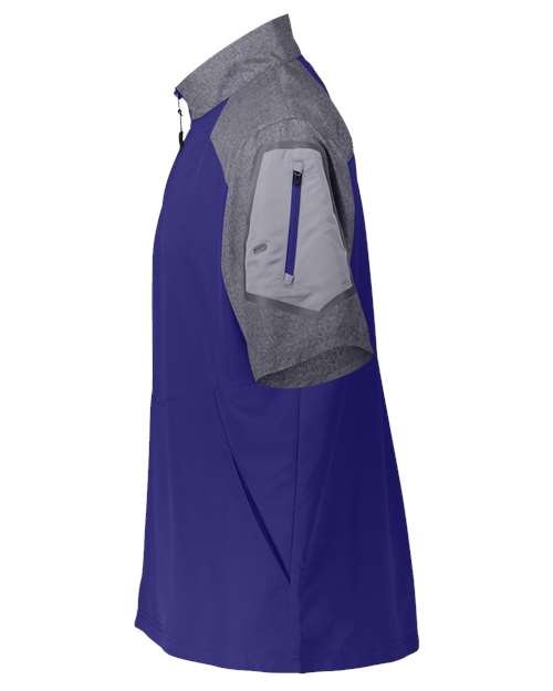 Unisex Raider Short Sleeve Quarter-Zip Pullover - Image 22