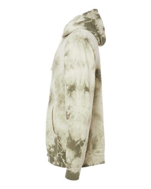 Unisex Midweight Tie-Dyed Hooded Sweatshirt - Image 34