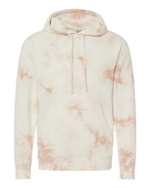 Unisex Midweight Tie-Dyed Hooded Sweatshirt - Image 20