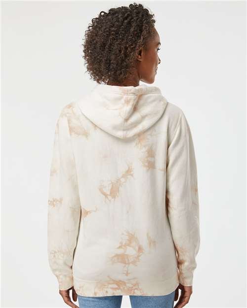Unisex Midweight Tie-Dyed Hooded Sweatshirt - Image 25