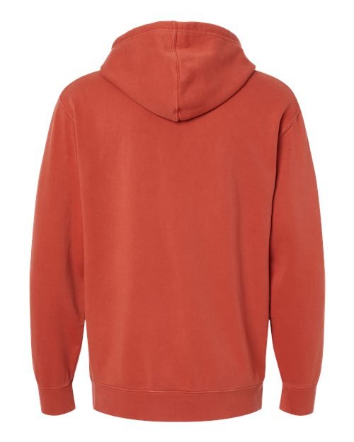 Unisex Midweight Pigment-Dyed Hooded Sweatshirt - Image 9