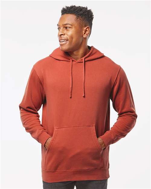 Unisex Midweight Pigment-Dyed Hooded Sweatshirt - Image 11