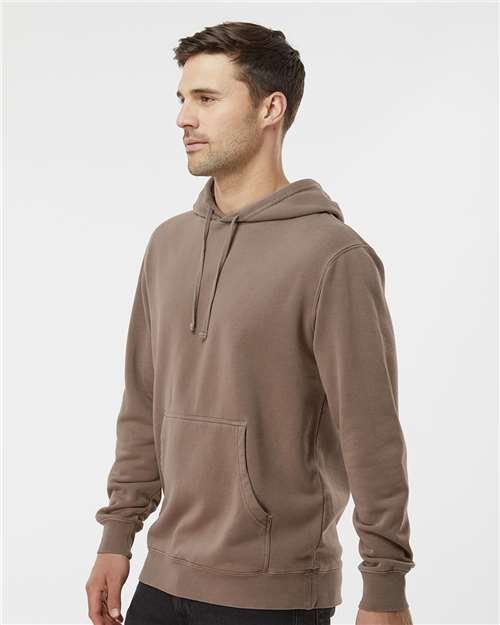 Unisex Midweight Pigment-Dyed Hooded Sweatshirt - Image 33
