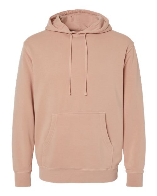 Unisex Midweight Pigment-Dyed Hooded Sweatshirt - Image 35