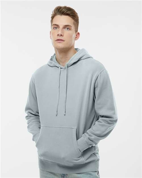 Unisex Midweight Pigment-Dyed Hooded Sweatshirt - Image 80