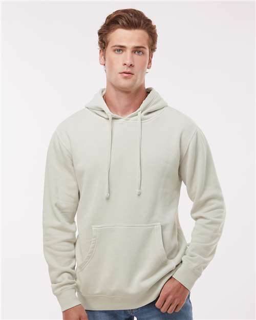 Unisex Midweight Pigment-Dyed Hooded Sweatshirt - Image 44