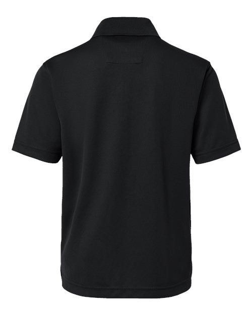 Youth Saratoga Performance Mini Mesh Polo - Image 6
