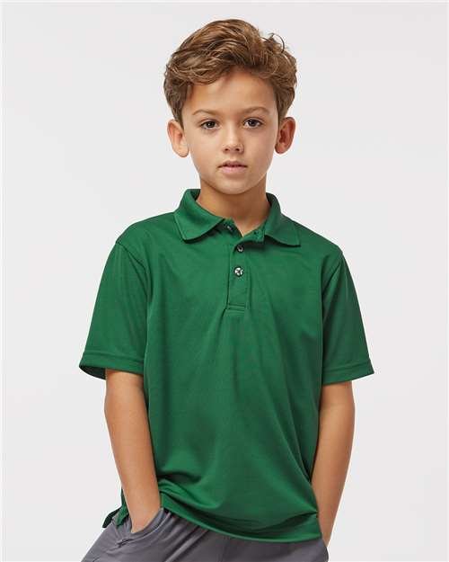 Youth Saratoga Performance Mini Mesh Polo - Image 20
