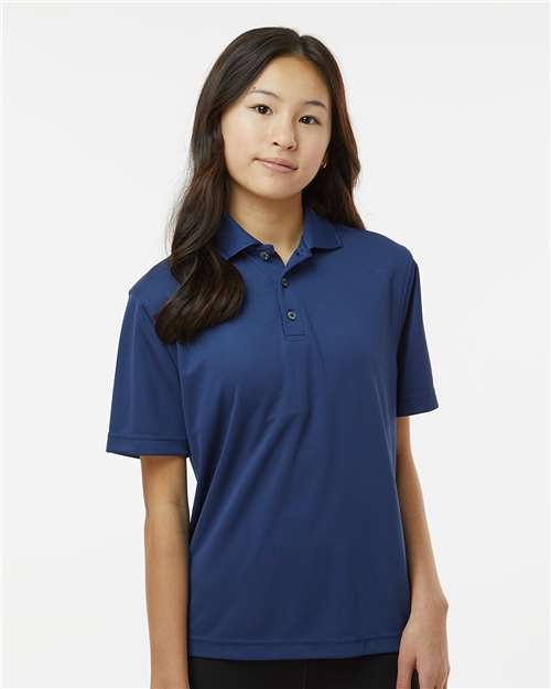 Youth Saratoga Performance Mini Mesh Polo - Image 32