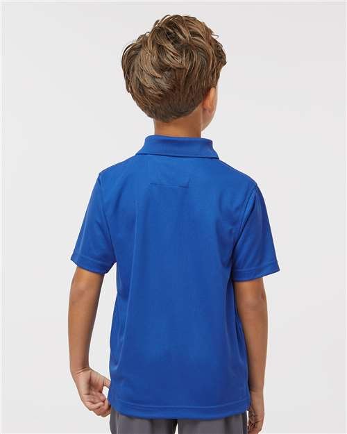 Youth Saratoga Performance Mini Mesh Polo - Image 46