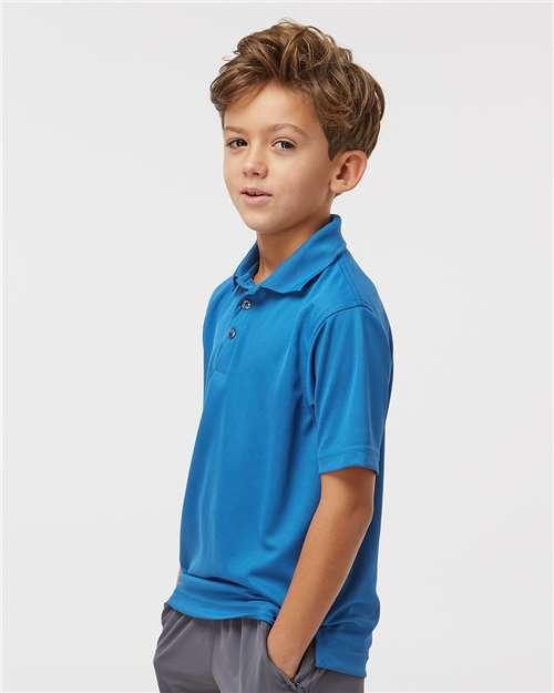 Youth Saratoga Performance Mini Mesh Polo - Image 51