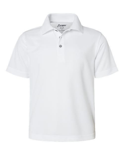 Youth Saratoga Performance Mini Mesh Polo - Image 53