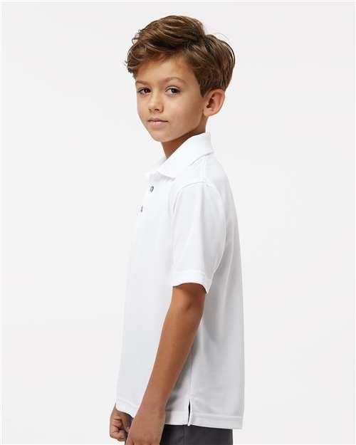 Youth Saratoga Performance Mini Mesh Polo - Image 57