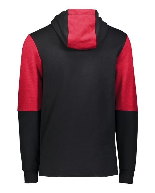 Men's All-American Team Fleece Colorblocked Hooded Sweatshirt - Image 9