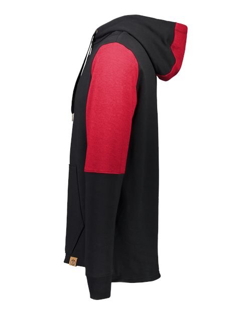 Men's All-American Team Fleece Colorblocked Hooded Sweatshirt - Image 10