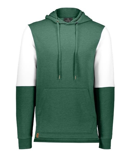 Men's All-American Team Fleece Colorblocked Hooded Sweatshirt - Image 17