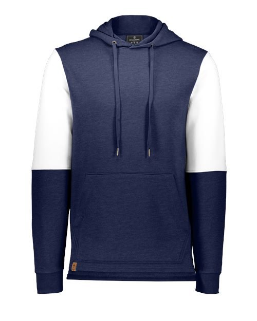 Men's All-American Team Fleece Colorblocked Hooded Sweatshirt - Image 23