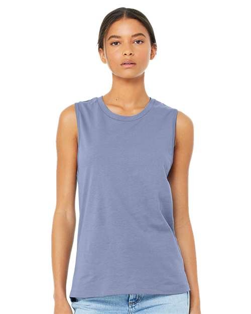 Women's Jersey Muscle Tank - Image 30