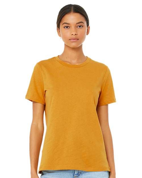Women’s Relaxed Fit Heather CVC Tee - Image 78