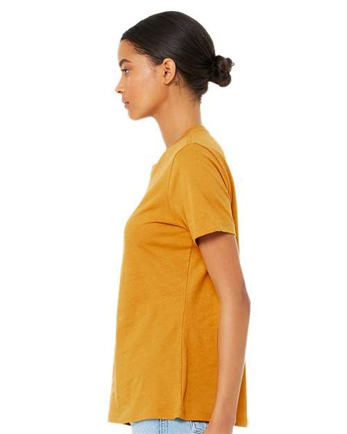 Women’s Relaxed Fit Heather CVC Tee - Image 79