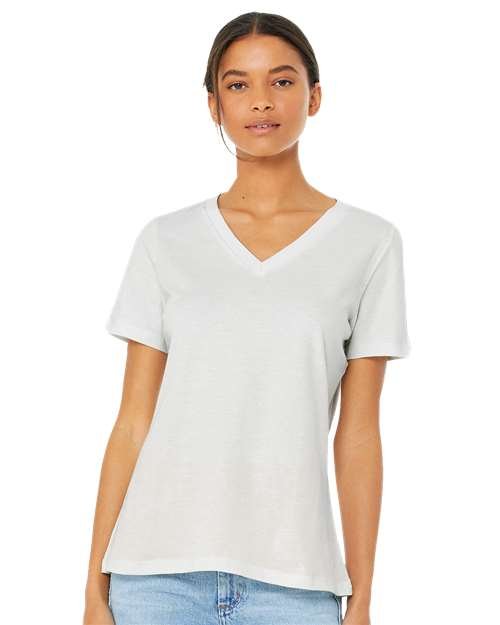 Women’s Relaxed Jersey V-Neck Tee - Image 78