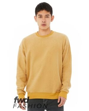 Unisex FWD Fashion Sueded Drop Shoulder Crewneck Sweatshirt